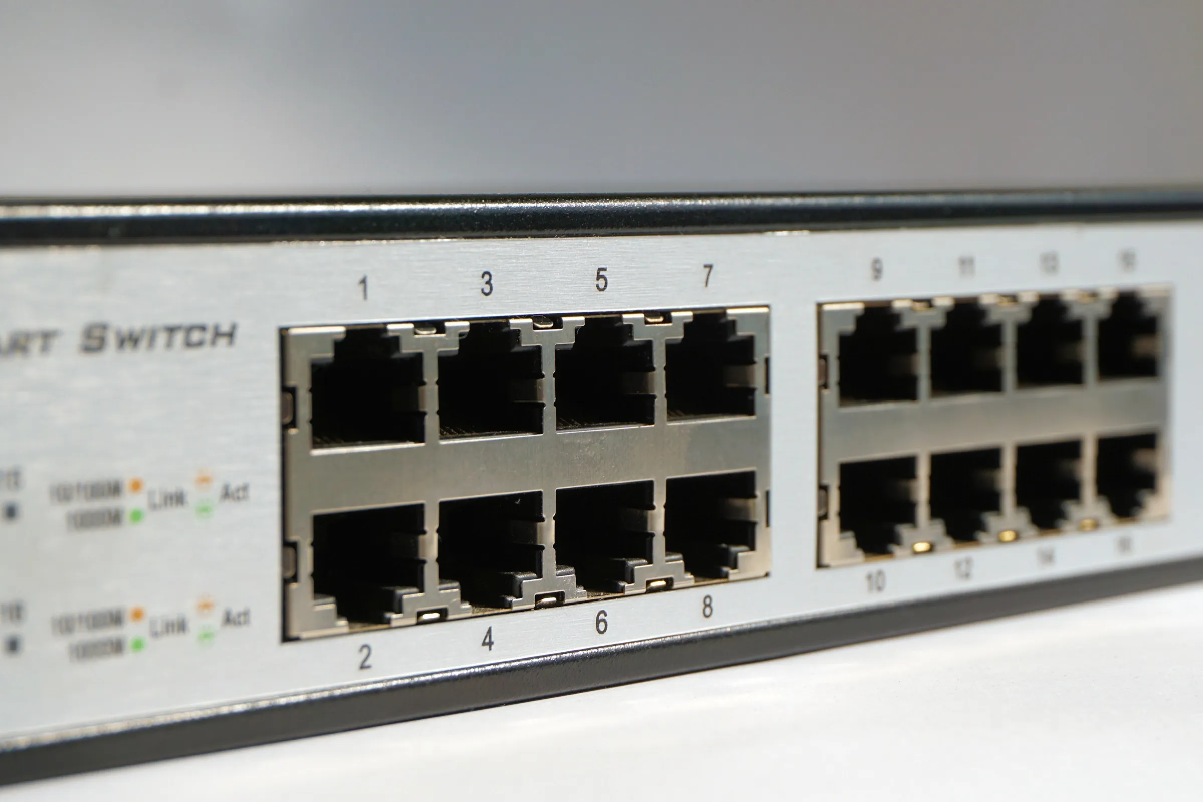 Structured data cabling terminated and ready for a network panel install